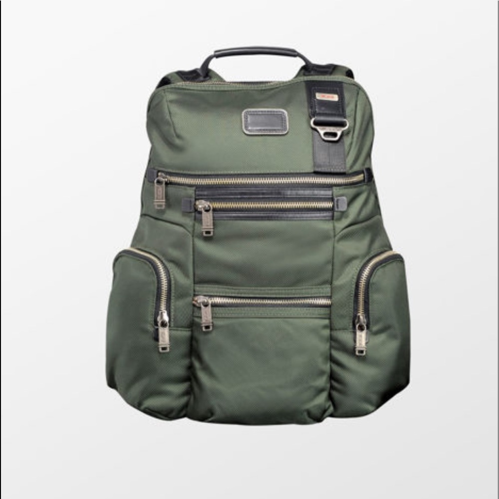 Tumi Alpha Knox Army Green Backpack